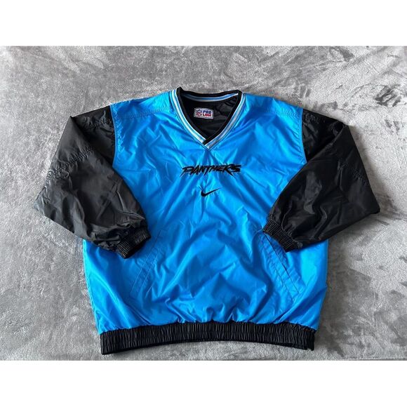 NFL Carolina Panthers Nike Pro Line Pullover Reversible Jacket Men's Size XL - Picture 7 of 12